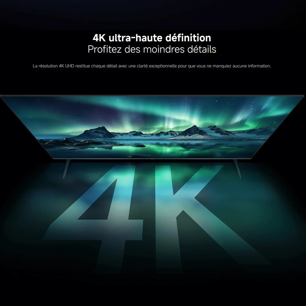 [Official] Xiaomi TV A Pro 55 2026 | 4K QLED Display, Immersive Sound with Dolby Audio™, DTS:X, DTS Virtual:X, HDR10+ compatible, 1.07 billion colors, DCI-P3 94%