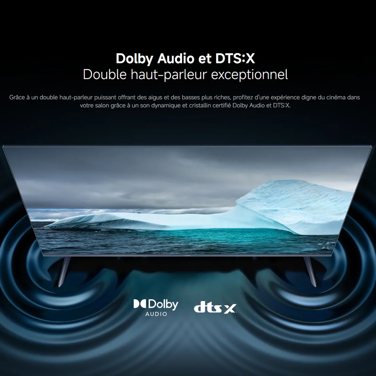 [Official] Xiaomi TV A Pro 55 2026 | 4K QLED Display, Immersive Sound with Dolby Audio™, DTS:X, DTS Virtual:X, HDR10+ compatible, 1.07 billion colors, DCI-P3 94%